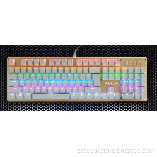 wired mechanical keyboard with backlight